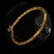 Handmade Gold Multicolored Rope Protection Braided Bracelet Anklet Handmade Gold Multicolored Rope Protection Braided Bracelet Anklet