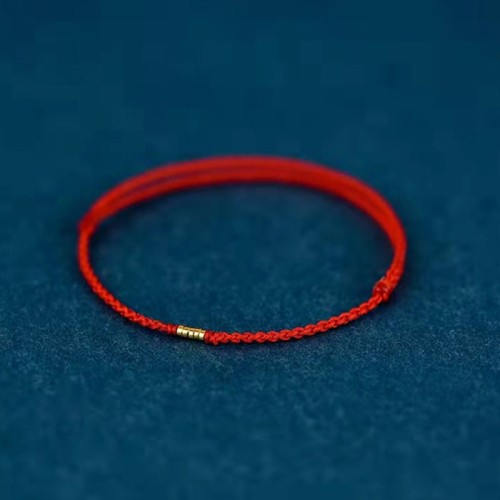 925 Sterling Silver Golden Bead Braided Bracelet Anklet 925 Sterling Silver Golden Bead Braided Bracelet Anklet