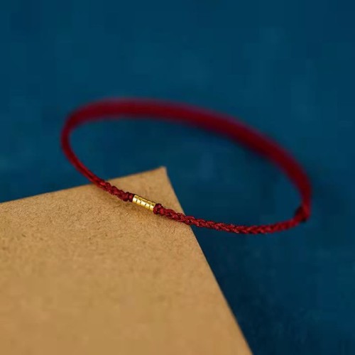 925 Sterling Silver Golden Bead Braided Bracelet Anklet 925 Sterling Silver Golden Bead Braided Bracelet Anklet