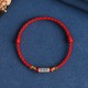 Handmade 925 Sterling Silver Everything Goes Well Protection Bracelet Anklet
