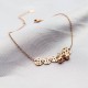 Copper Coins Bell Charm Titanium Steel Anklet