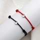 925 Sterling Silver Peace Buckle Luck String Anklet 925 Sterling Silver Peace Buckle Luck String Anklet