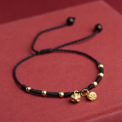 Lotus Pod Luck String Rope Anklet Lotus Pod Luck String Rope Anklet