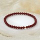 925 Sterling Silver Cinnabar Beads Blessing Anklet 925 Sterling Silver Cinnabar Beads Blessing Anklet