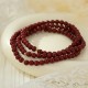 925 Sterling Silver Cinnabar Beads Blessing Anklet 925 Sterling Silver Cinnabar Beads Blessing Anklet