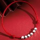 925 Sterling Silver Beads Luck Protection Anklet 925 Sterling Silver Beads Luck Protection Anklet