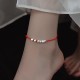 925 Sterling Silver Beads Luck Protection Anklet 925 Sterling Silver Beads Luck Protection Anklet