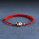 Handmade 999 Sterling Silver Rabbit Luck Bracelet Anklet Handmade 999 Sterling Silver Rabbit Luck Bracelet Anklet