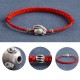 Handmade 999 Sterling Silver Rabbit Luck Bracelet Anklet Handmade 999 Sterling Silver Rabbit Luck Bracelet Anklet