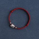 Handmade 999 Sterling Silver Rabbit Luck Bracelet Anklet Handmade 999 Sterling Silver Rabbit Luck Bracelet Anklet