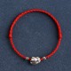 Handmade 999 Sterling Silver Rabbit Luck Bracelet Anklet Handmade 999 Sterling Silver Rabbit Luck Bracelet Anklet