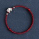 Handmade 999 Sterling Silver Rabbit Luck Bracelet Anklet Handmade 999 Sterling Silver Rabbit Luck Bracelet Anklet