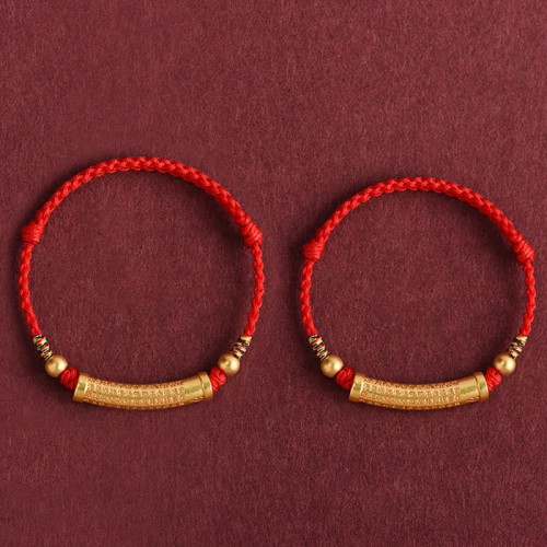 Handmade Alloy Heart Sutra Protection Strength Bracelet Anklet Handmade Alloy Heart Sutra Protection Strength Bracelet Anklet