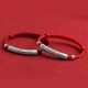 Handmade 999 Sterling Silver Om Mani Padme Hum Heart Sutra Carved Bracelet Anklet Handmade 999 Sterling Silver Om Mani Padme Hum Heart Sutra Carved Bracelet Anklet
