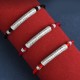 Handmade 999 Sterling Silver Om Mani Padme Hum Heart Sutra Carved Bracelet Anklet Handmade 999 Sterling Silver Om Mani Padme Hum Heart Sutra Carved Bracelet Anklet