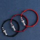 Handmade 999 Sterling Silver Fu Character Ruyi Handle Bracelet Anklet Handmade 999 Sterling Silver Fu Character Ruyi Handle Bracelet Anklet