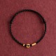999 Gold Small Peace Buckle Luck Bracelet Anklet 999 Gold Small Peace Buckle Luck Bracelet Anklet
