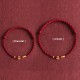 999 Gold Small Peace Buckle Luck Bracelet Anklet 999 Gold Small Peace Buckle Luck Bracelet Anklet