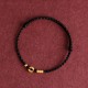 999 Gold Small Peace Buckle Luck Bracelet Anklet 999 Gold Small Peace Buckle Luck Bracelet Anklet
