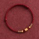 999 Gold Small Bucket Shape Design Luck Bracelet Anklet 999 Gold Small Bucket Shape Design Luck Bracelet Anklet