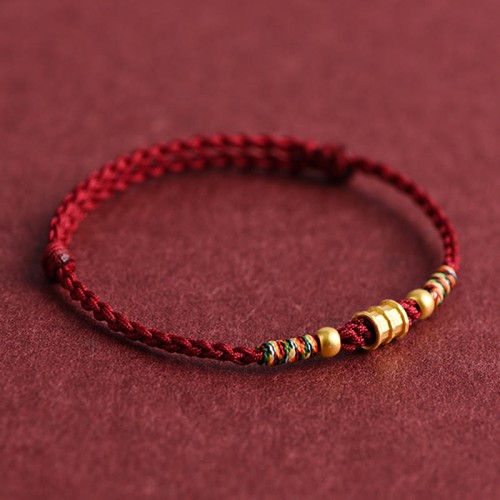 999 Gold Small Bucket Shape Design Luck Bracelet Anklet 999 Gold Small Bucket Shape Design Luck Bracelet Anklet