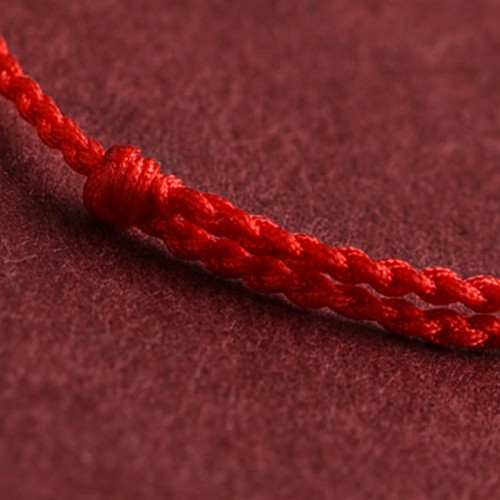 999 Gold Mini Bead Strength Braided Rope Anklet 999 Gold Mini Bead Strength Braided Rope Anklet