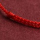 999 Gold Mini Bead Strength Braided Rope Anklet 999 Gold Mini Bead Strength Braided Rope Anklet