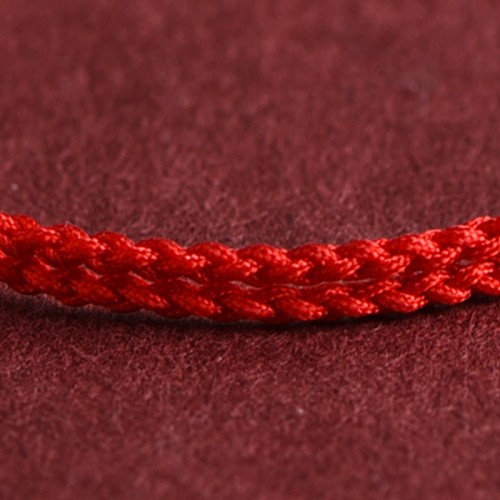 999 Gold Mini Bead Strength Braided Rope Anklet 999 Gold Mini Bead Strength Braided Rope Anklet