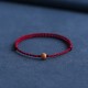 Natural Peach Wood Bead Ward Off Evil Spirits Bracelet Anklet Natural Peach Wood Bead Ward Off Evil Spirits Bracelet Anklet