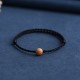 Natural Peach Wood Bead Ward Off Evil Spirits Bracelet Anklet Natural Peach Wood Bead Ward Off Evil Spirits Bracelet Anklet