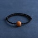 Natural Peach Wood Bead Ward Off Evil Spirits Bracelet Anklet Natural Peach Wood Bead Ward Off Evil Spirits Bracelet Anklet