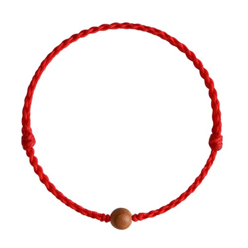 Natural Peach Wood Bead Ward Off Evil Spirits Bracelet Anklet Natural Peach Wood Bead Ward Off Evil Spirits Bracelet Anklet