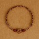 Peach Wood Peach Blossom Cinnabar Wealth Bracelet Anklet Peach Wood Peach Blossom Cinnabar Wealth Bracelet Anklet
