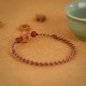 Peach Wood Peach Blossom Cinnabar Wealth Bracelet Anklet Peach Wood Peach Blossom Cinnabar Wealth Bracelet Anklet