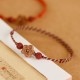 Peach Wood Peach Blossom Cinnabar Wealth Bracelet Anklet Peach Wood Peach Blossom Cinnabar Wealth Bracelet Anklet