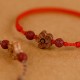 Peach Wood Peach Blossom Cinnabar Wealth Bracelet Anklet Peach Wood Peach Blossom Cinnabar Wealth Bracelet Anklet