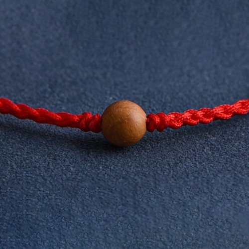 Natural Peach Wood Bead Ward Off Evil Spirits Bracelet Anklet Natural Peach Wood Bead Ward Off Evil Spirits Bracelet Anklet