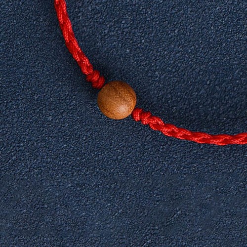 Natural Peach Wood Bead Ward Off Evil Spirits Bracelet Anklet Natural Peach Wood Bead Ward Off Evil Spirits Bracelet Anklet