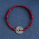 925 Sterling Silver Coin Protection Bracelet Anklet 925 Sterling Silver Coin Protection Bracelet Anklet