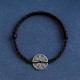 925 Sterling Silver Coin Protection Bracelet Anklet 925 Sterling Silver Coin Protection Bracelet Anklet