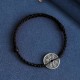 925 Sterling Silver Coin Protection Bracelet Anklet 925 Sterling Silver Coin Protection Bracelet Anklet