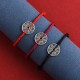 925 Sterling Silver Coin Protection Bracelet Anklet 925 Sterling Silver Coin Protection Bracelet Anklet