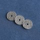925 Sterling Silver Coin Protection Bracelet Anklet 925 Sterling Silver Coin Protection Bracelet Anklet