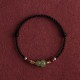 Natural Hetian Jade Gourd Protection Bracelet Anklet Natural Hetian Jade Gourd Protection Bracelet Anklet
