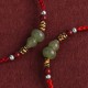 Natural Hetian Jade Gourd Protection Bracelet Anklet Natural Hetian Jade Gourd Protection Bracelet Anklet