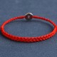 925 Sterling Silver Five Emperor Coins Red String Bracelet Anklet 925 Sterling Silver Five Emperor Coins Red String Bracelet Anklet