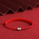 925 Sterling Silver Beads Protection Luck Bracelet Anklet 925 Sterling Silver Beads Protection Luck Bracelet Anklet