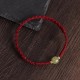 Natural Hetian Jade Gold Beads Protection Luck Bracelet Anklet Natural Hetian Jade Gold Beads Protection Luck Bracelet Anklet