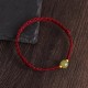 Natural Hetian Jade Gold Beads Protection Luck Bracelet Anklet Natural Hetian Jade Gold Beads Protection Luck Bracelet Anklet