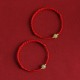 Natural Hetian Jade Gold Beads Protection Luck Bracelet Anklet Natural Hetian Jade Gold Beads Protection Luck Bracelet Anklet